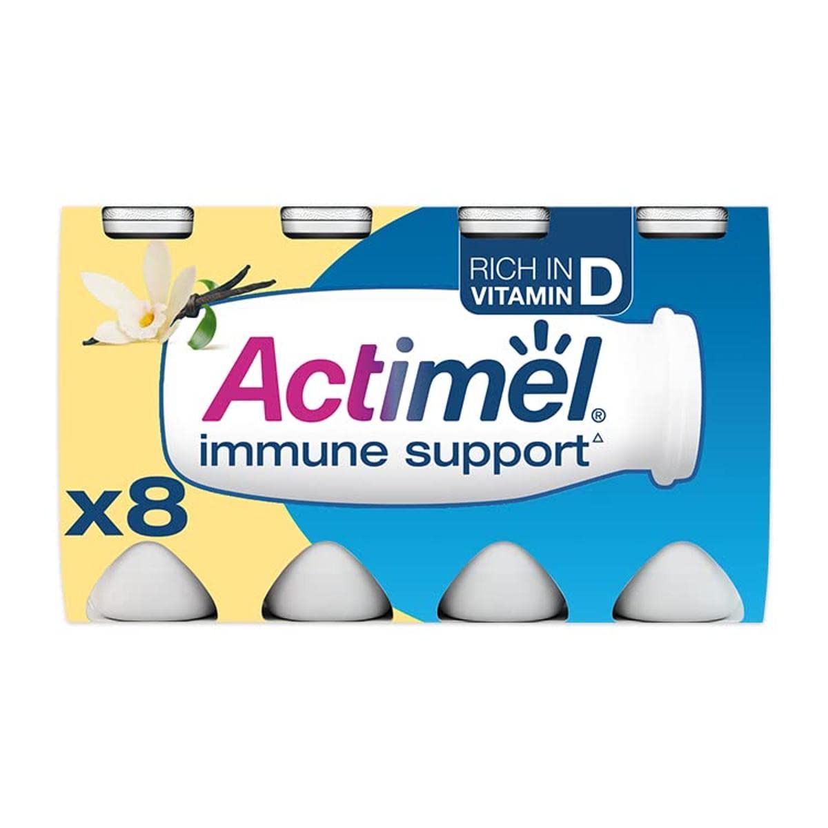 Actimel Vanilla Yogurt Drinks - Image 2