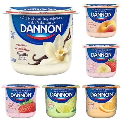 Dannon Yogurt Varieties