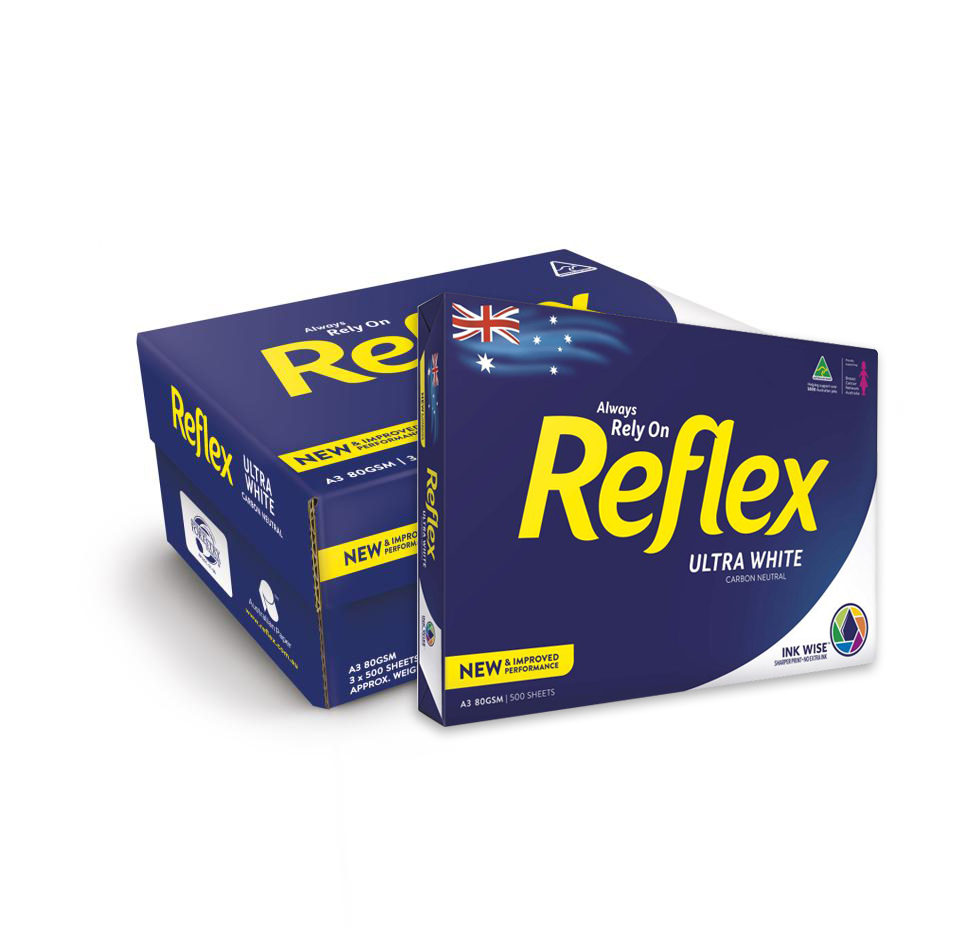 reflex copy paper a4 80gms