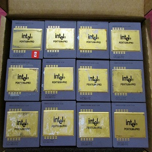 Pentium CPU Ceramic Scrap