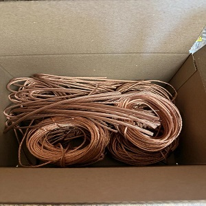 copper wire scrap..